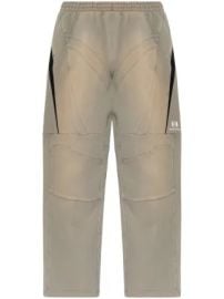 Balenciaga Biker Cotton Trousers | Grey | FARFETCH at Farfetch